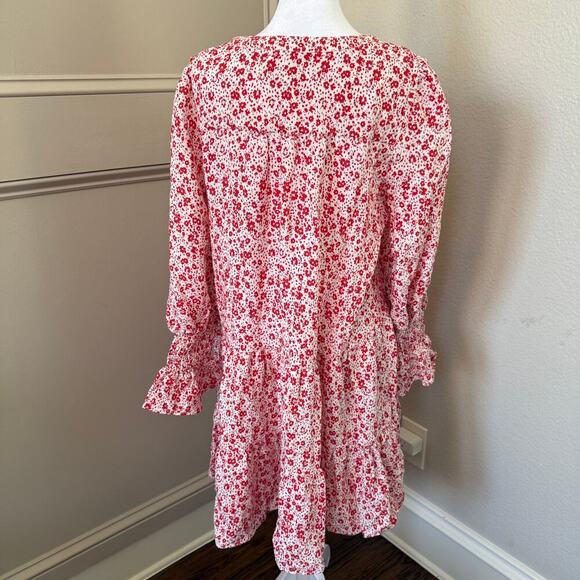 Tuckernuck Pomander Place Scarlet Ditsy Floral Kenzo Dress Size L Y220S7OHQT - Picture 6 of 8